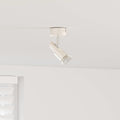 vidaXL Reflektor sufitowy Z reflektorami Nikiel 8 x 8 x 10,5 cm Stal