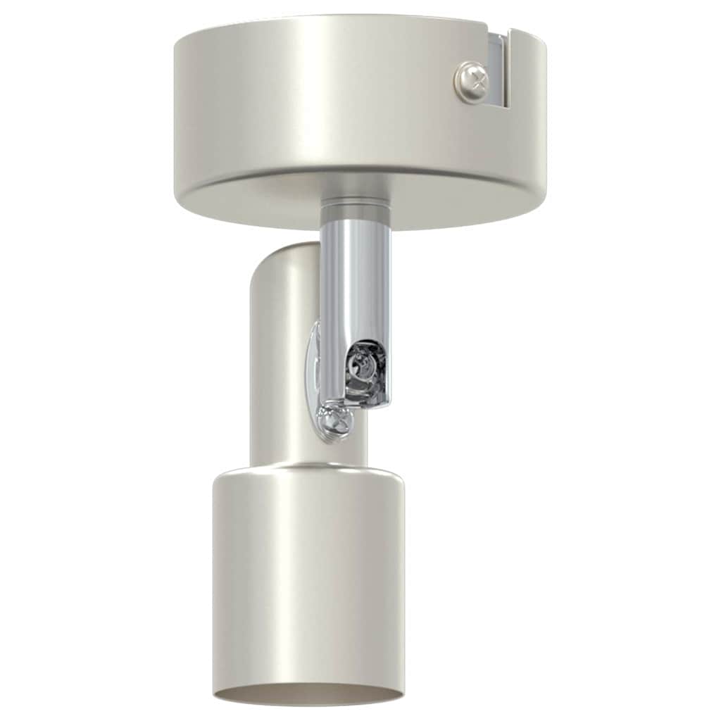 vidaXL Reflektor sufitowy Z reflektorami Nikiel 8 x 8 x 10,5 cm Stal