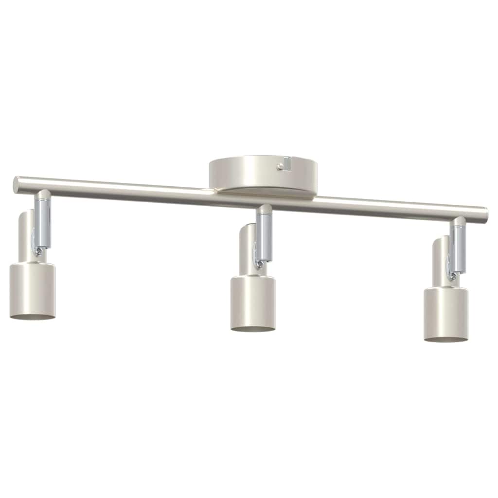vidaXL Reflektor sufitowy Nikiel 39 x 10,5 x 10,5 cm Stal