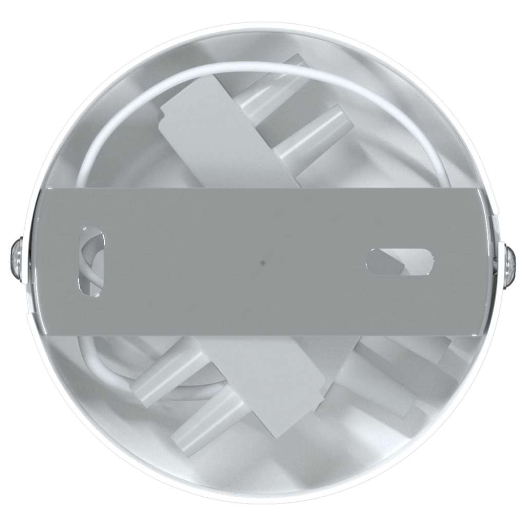 vidaXL Reflektor sufitowy Z reflektorami Biały 8 x 8 x 14 cm Metal