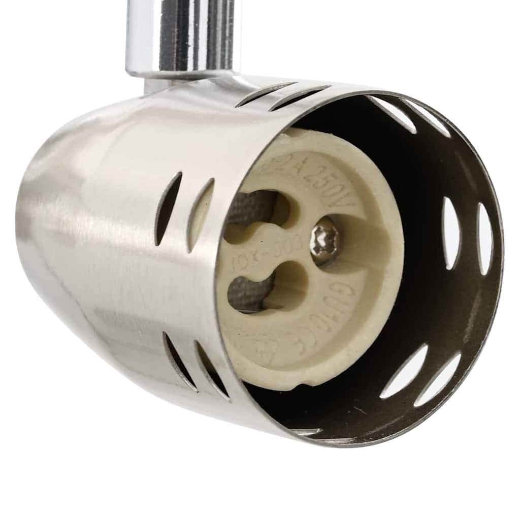vidaXL Reflektor sufitowy Nikiel 36,5 x 10 x 12,5 cm Metal