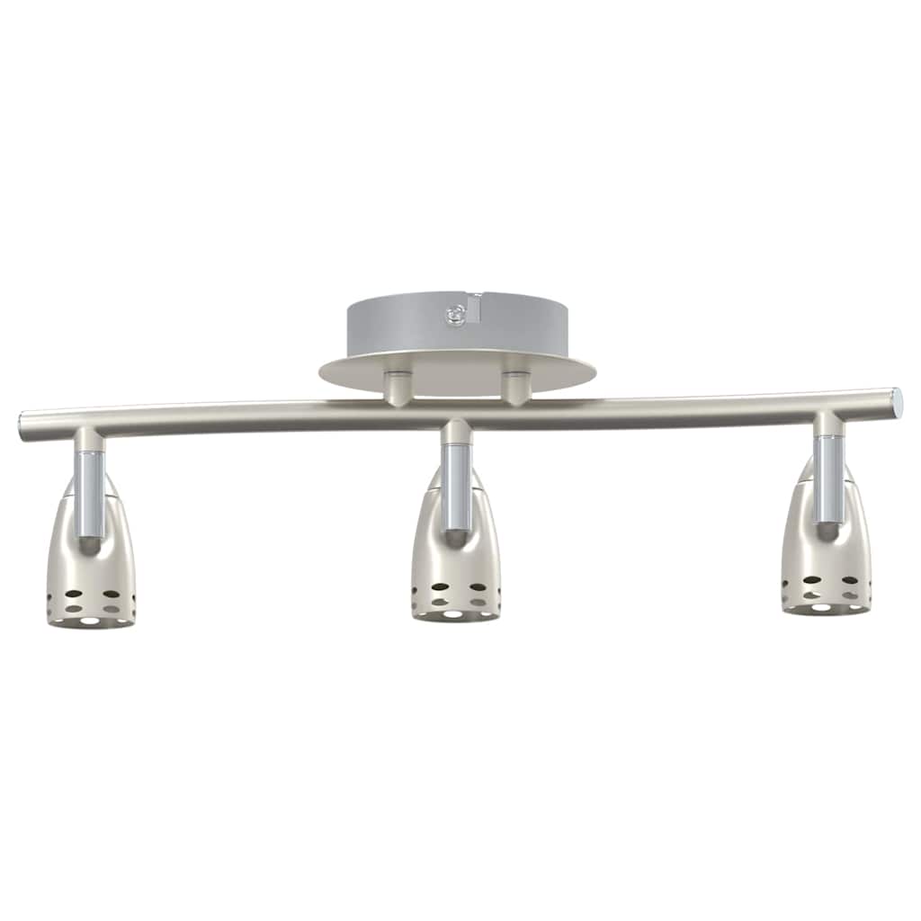 vidaXL Reflektor sufitowy Nikiel 36,5 x 10 x 12,5 cm Metal