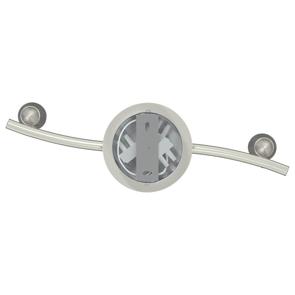 vidaXL Reflektor sufitowy Nikiel 36,5 x 10 x 12,5 cm Metal