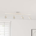 vidaXL Reflektor sufitowy Nikiel 61 x 10 x 12,5 cm Metal