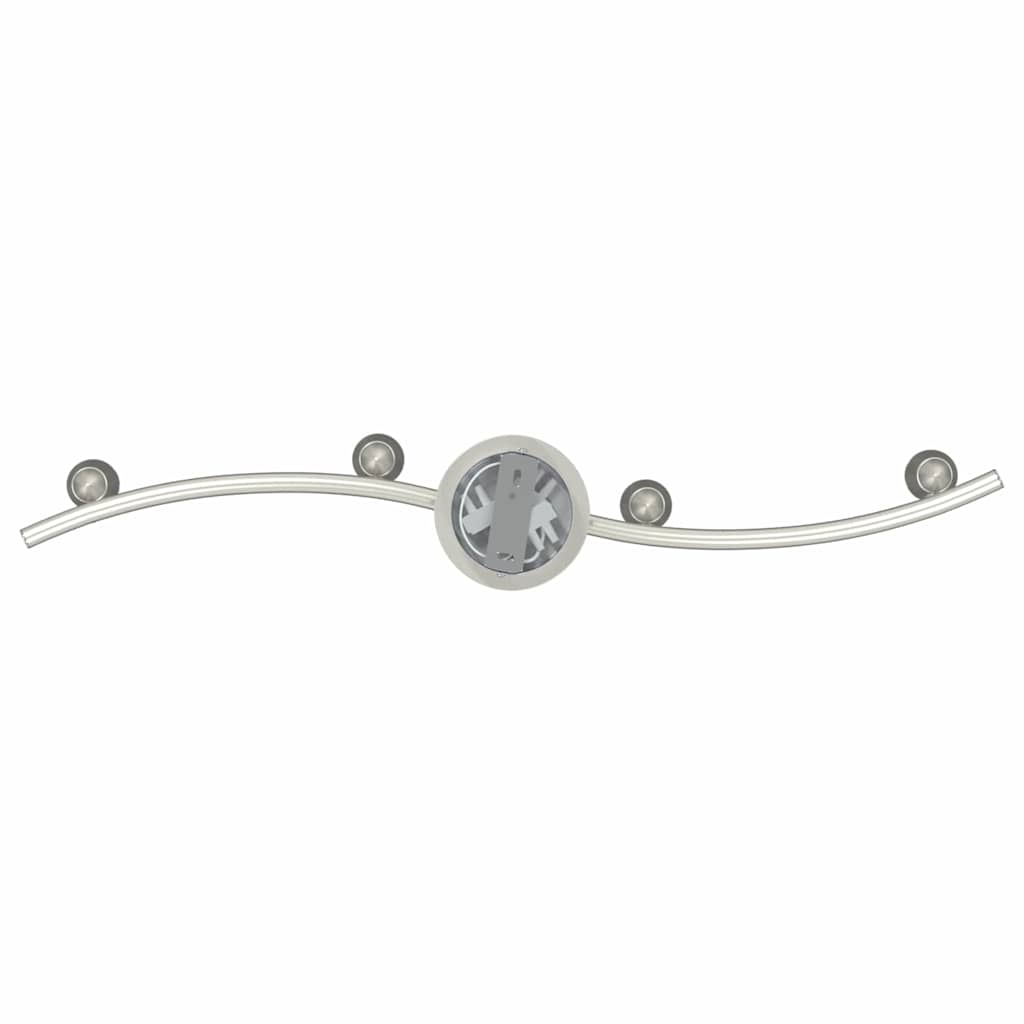 vidaXL Reflektor sufitowy Nikiel 61 x 10 x 12,5 cm Metal