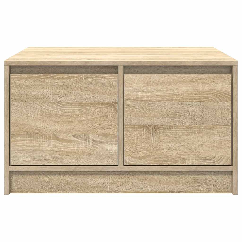 vidaXL Stolik kawowy z szufladami Sonoma Oak 70,5x70x40 cm
