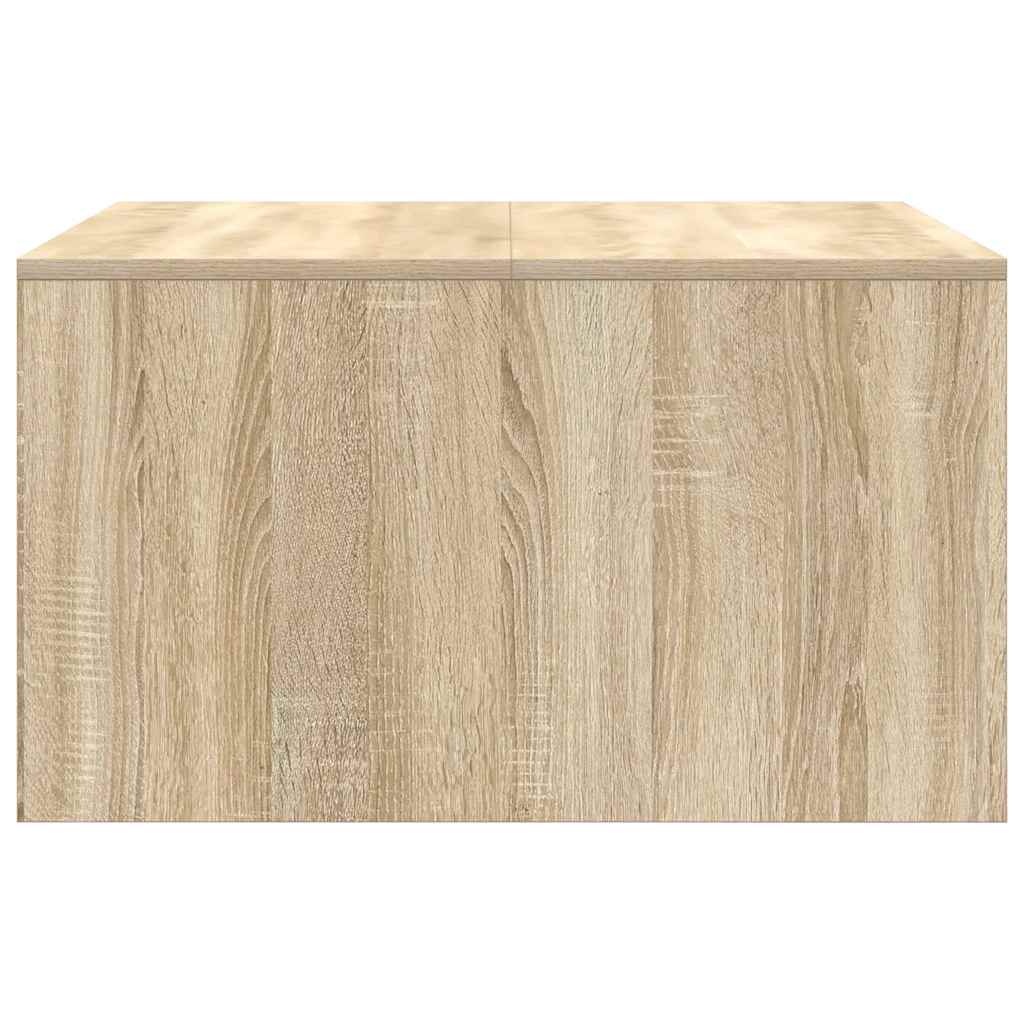 vidaXL Stolik kawowy z szufladami Sonoma Oak 70,5x70x40 cm