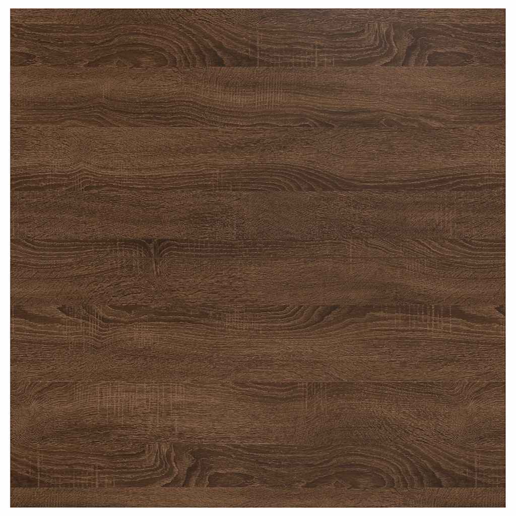 vidaXL Stolik kawowy z szufladami Brązowy Dąb 70,5x70x40 cm