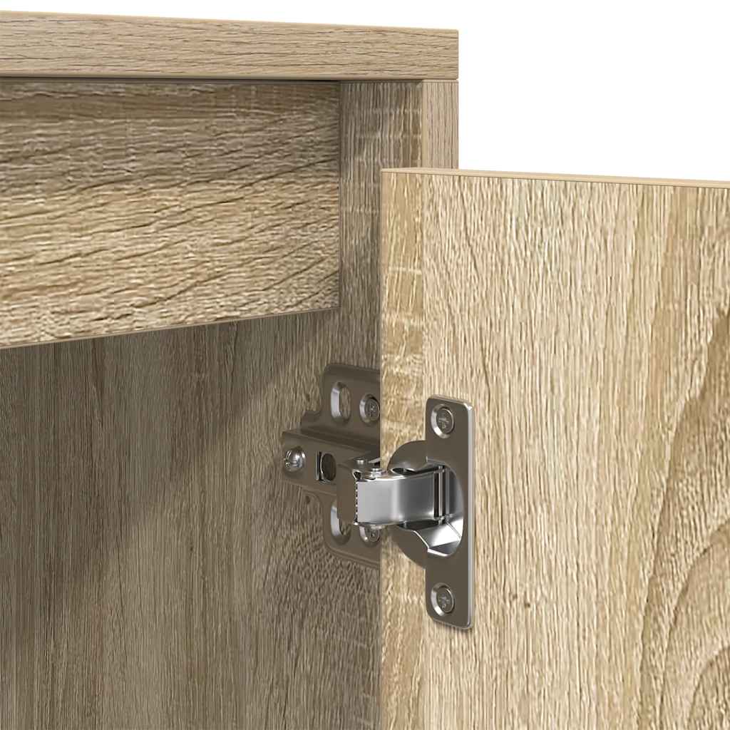 vidaXL Szafka RTV Sonoma Oak 188,5x41x50 cm Drewno klejone