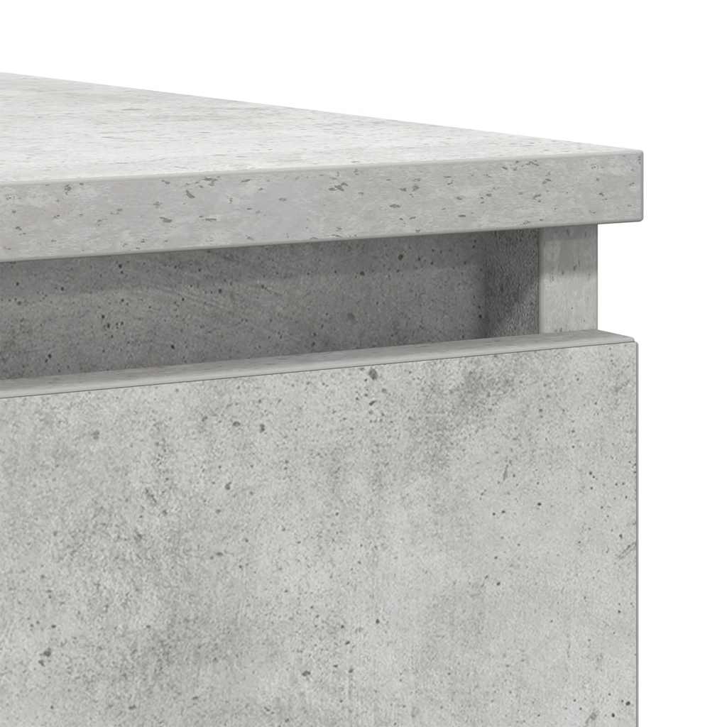 vidaXL Komoda z szufladami Betonowy Szary 100,5x35x76cm Drewno klejone