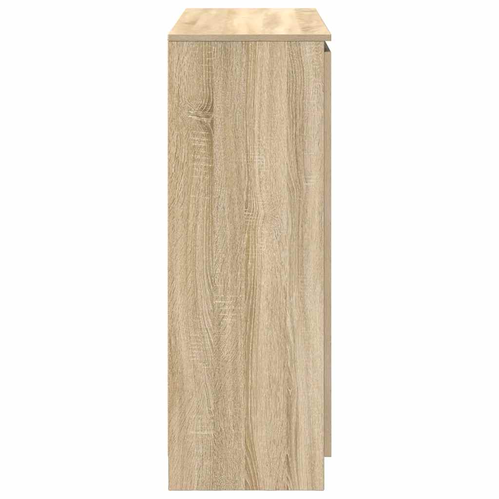 vidaXL Komoda z szufladami Dąb Sonoma 100,5x35x98,5 cm Drewno klejone