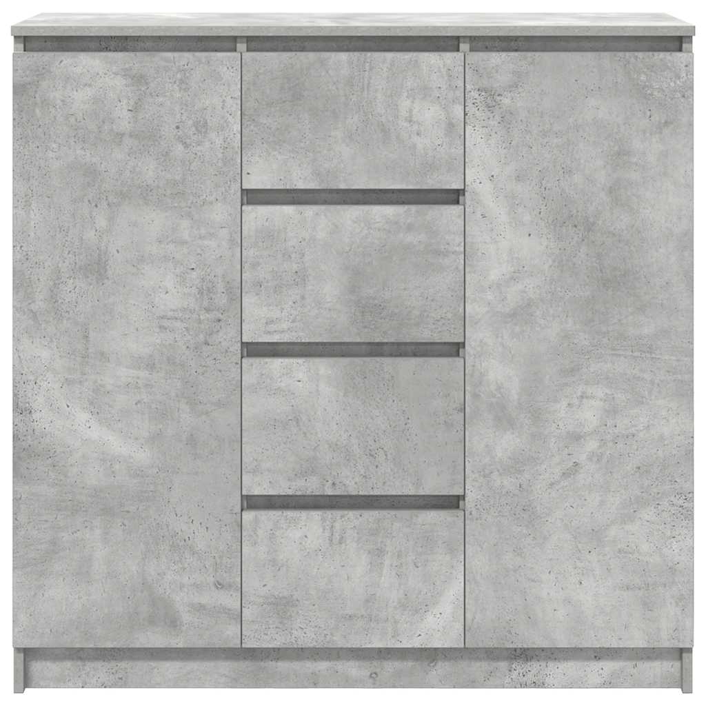 vidaXL Komoda z szufladami Betonowy Szary 100,5x35x98,5 cm