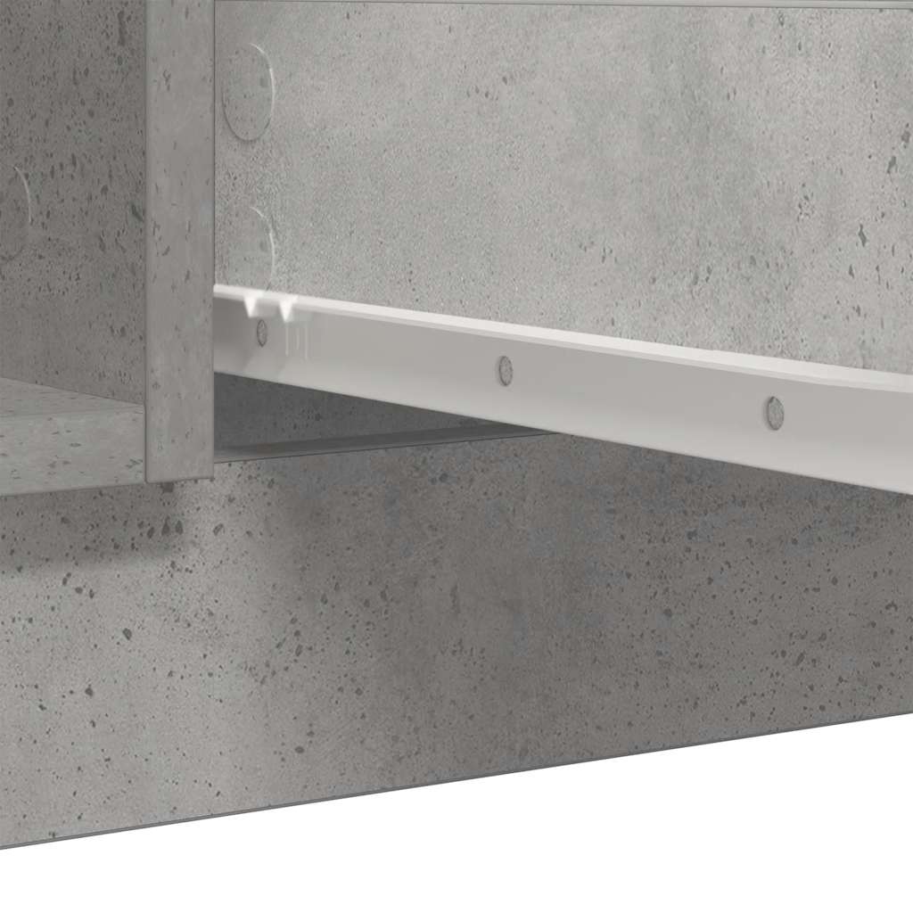 vidaXL Komoda z szufladami Betonowy Szary 100,5x35x98,5 cm