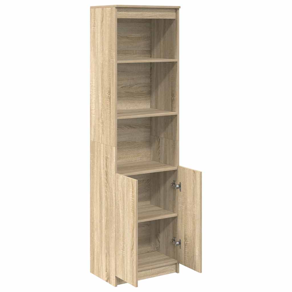vidaXL Komoda Sonoma Oak 50x35x180 cm Drewno klejone