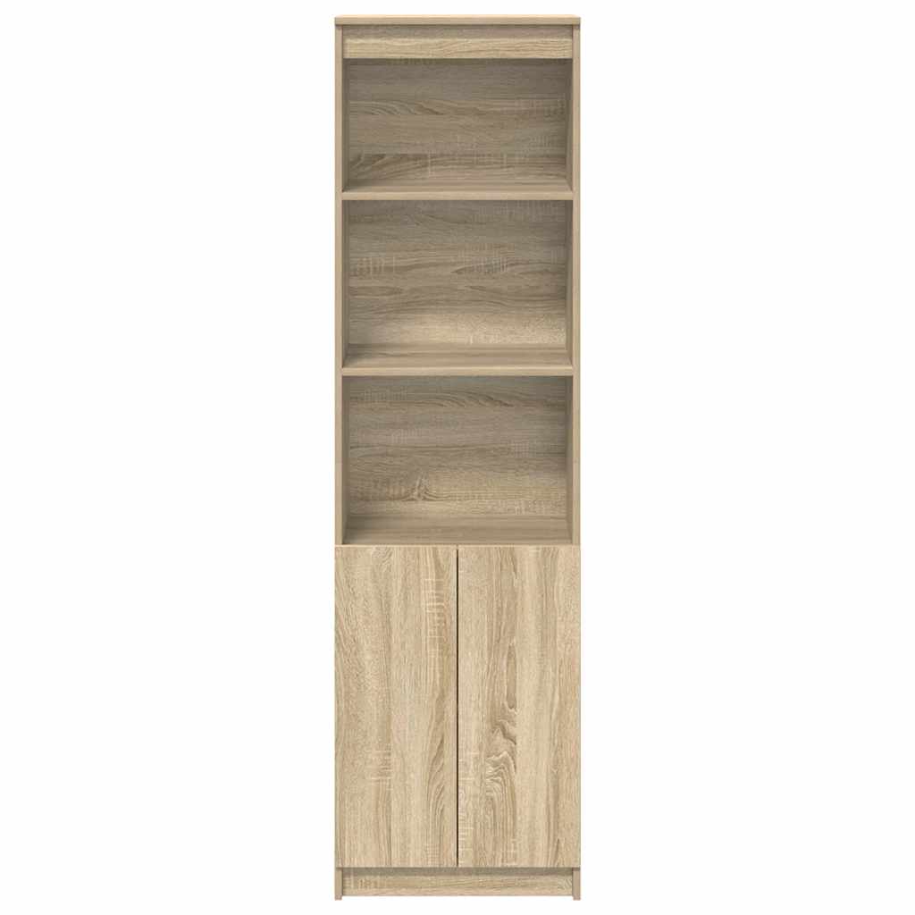 vidaXL Komoda Sonoma Oak 50x35x180 cm Drewno klejone