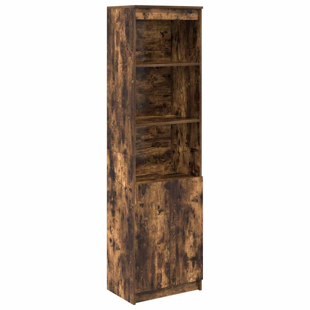 vidaXL Komoda z drewna klejonego dąb wędzony 50x35x180 cm
