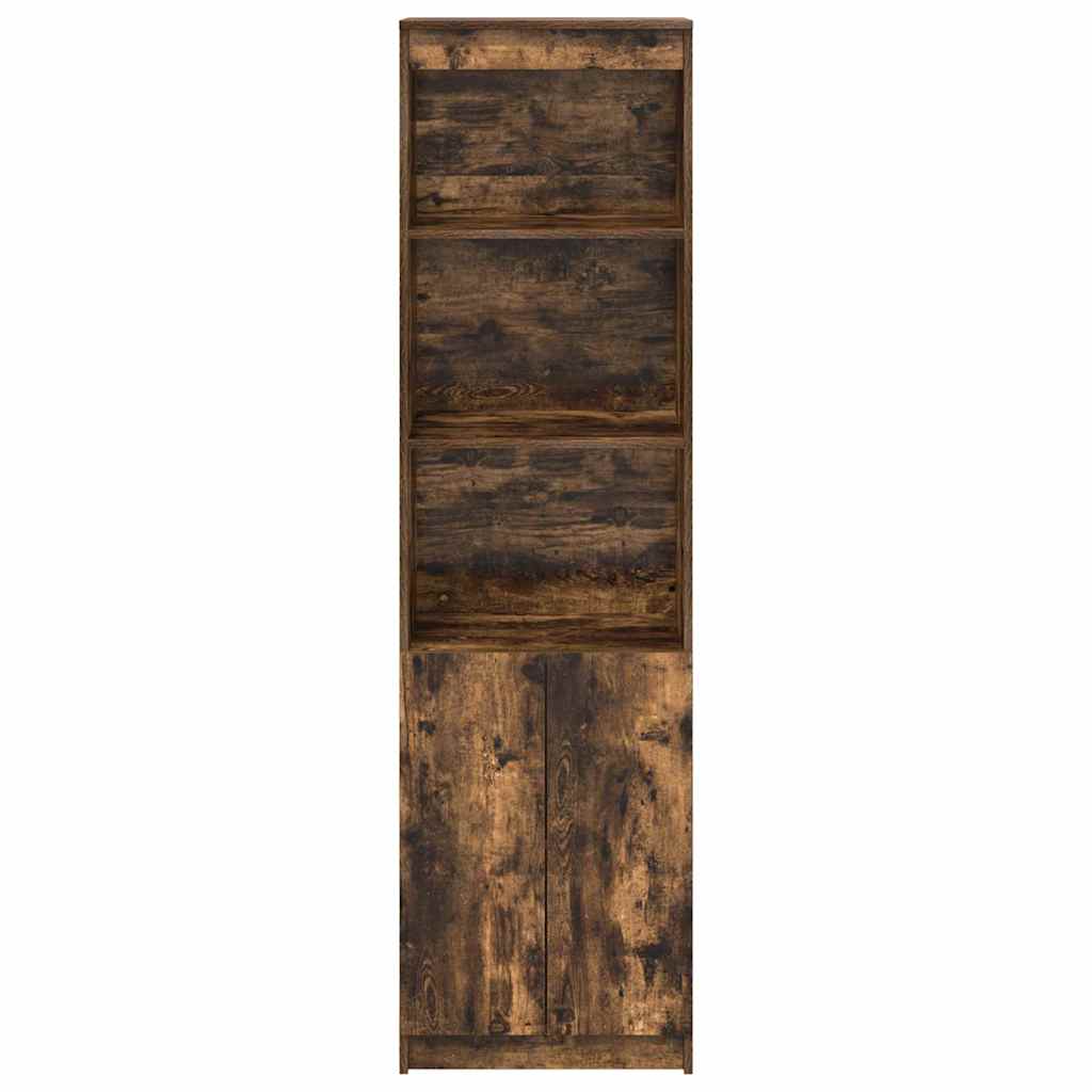 vidaXL Komoda z drewna klejonego dąb wędzony 50x35x180 cm