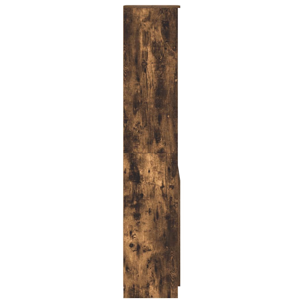 vidaXL Komoda z drewna klejonego dąb wędzony 50x35x180 cm