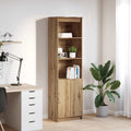 vidaXL Komoda Artisan Dąb 50x35x180 cm Drewno klejone
