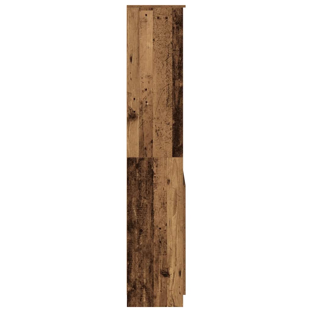 vidaXL Komoda Stara Drewno 70x35x180 cm Drewno klejone