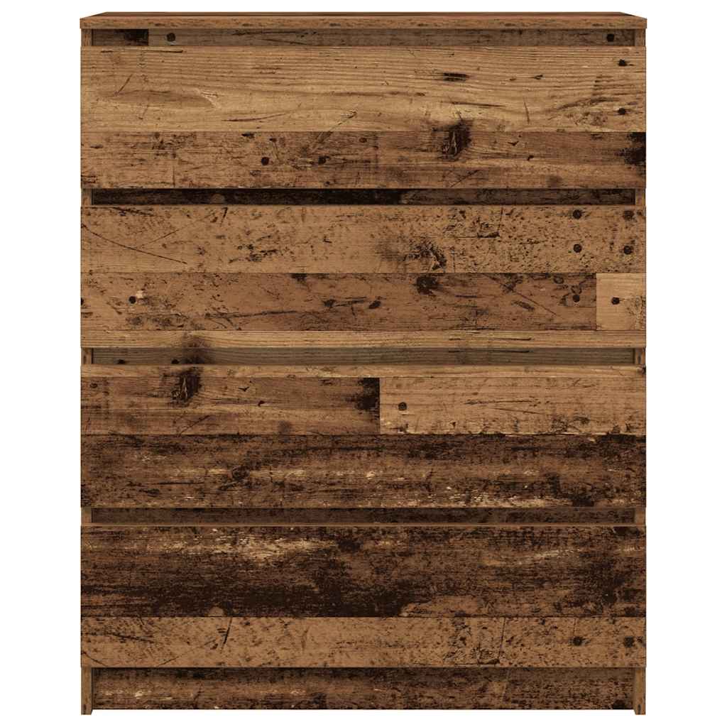 vidaXL Komoda Stare drewno 80x35x99 cm Drewno klejone