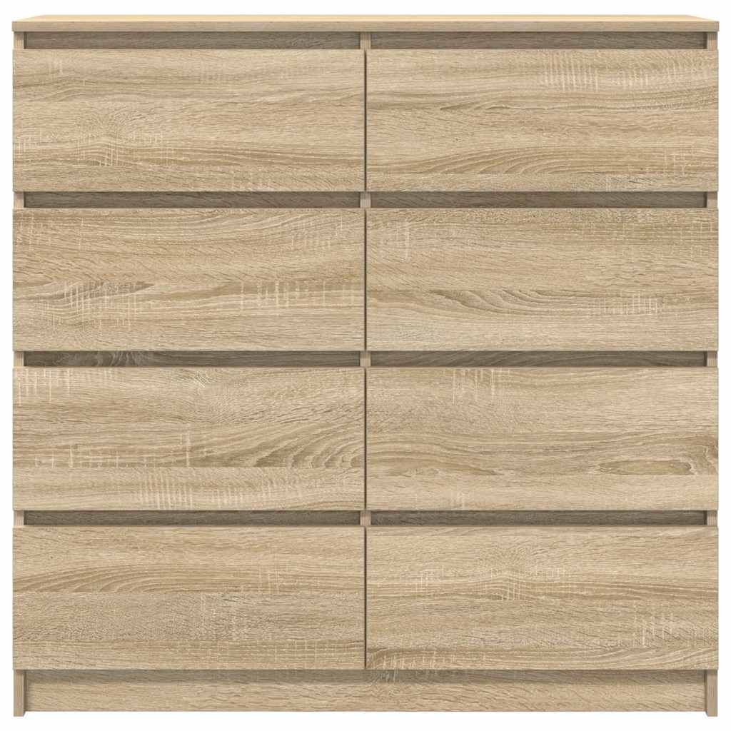 vidaXL Komoda Sonoma Oak 100x35x99 cm Drewno klejone