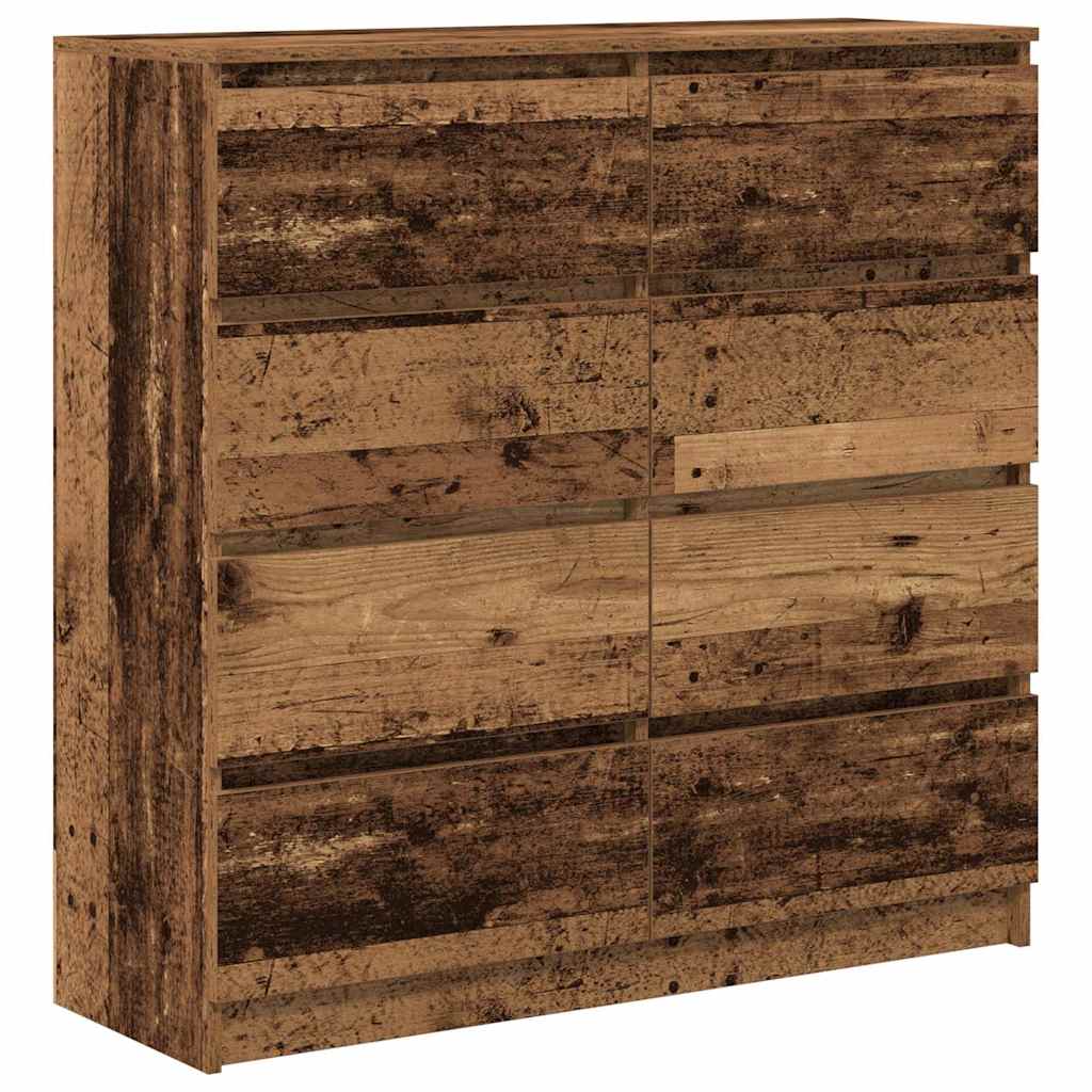 vidaXL Komoda Stare drewno 100x35x99 cm Drewno klejone