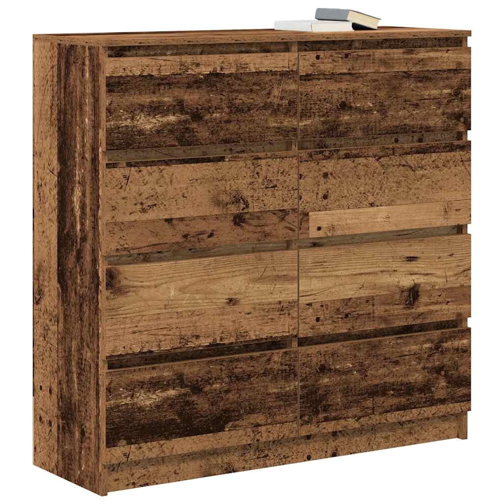 vidaXL Komoda Stare drewno 100x35x99 cm Drewno klejone