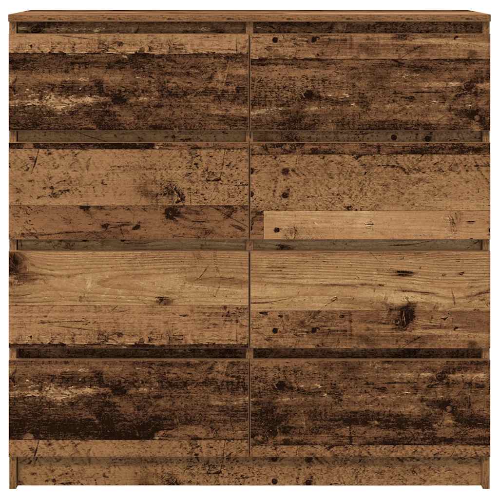 vidaXL Komoda Stare drewno 100x35x99 cm Drewno klejone
