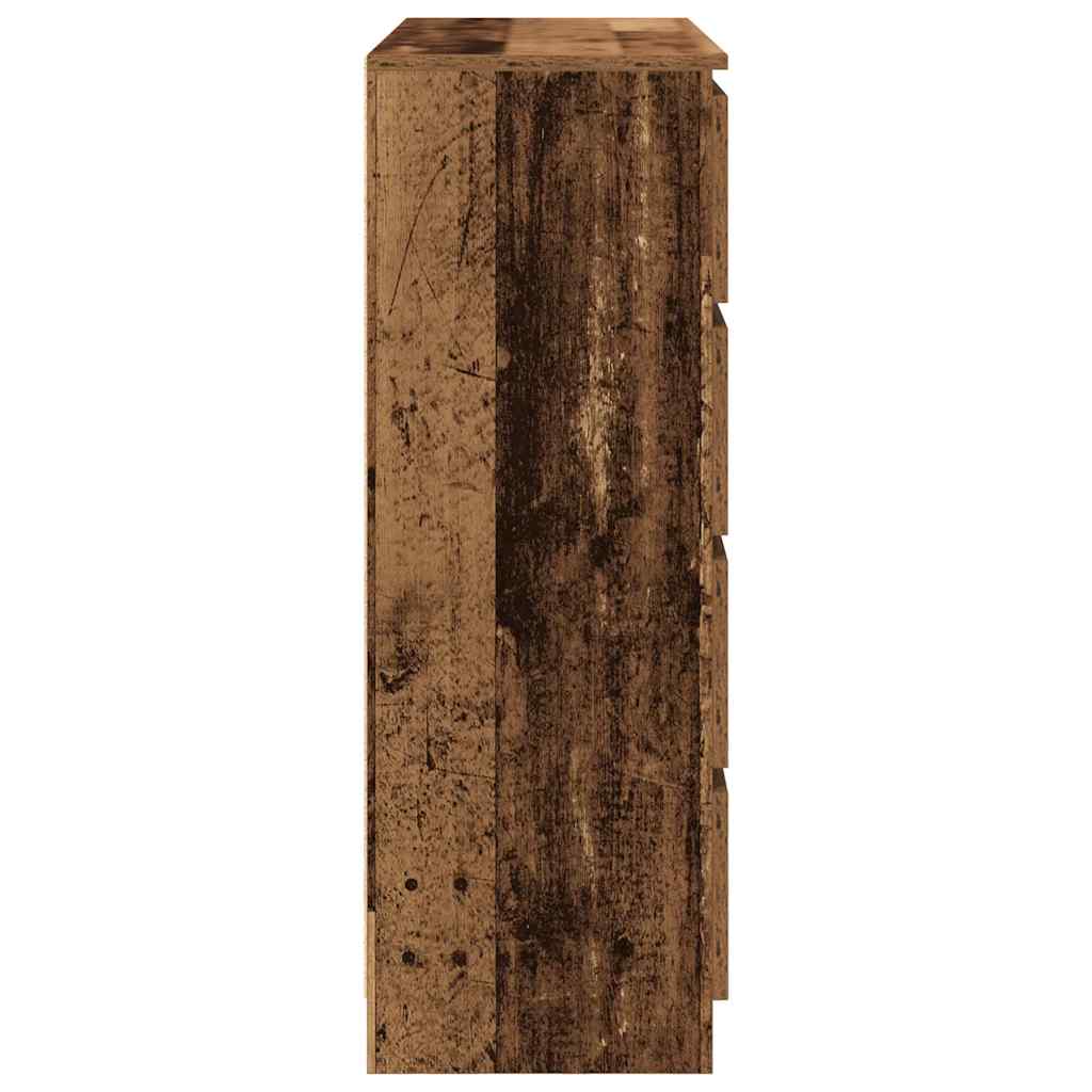 vidaXL Komoda Stare drewno 100x35x99 cm Drewno klejone
