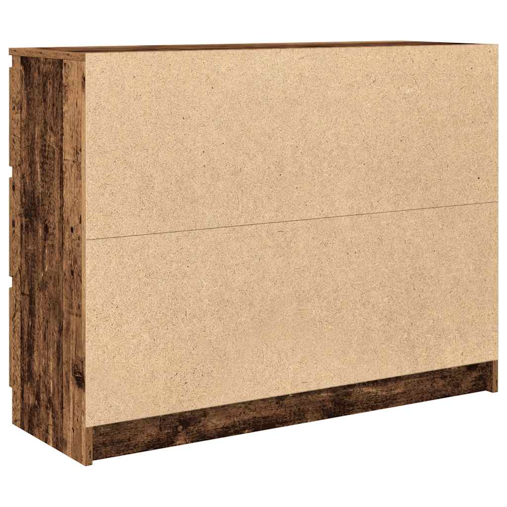 vidaXL Komoda Stare drewno 100x35x76 cm Drewno klejone