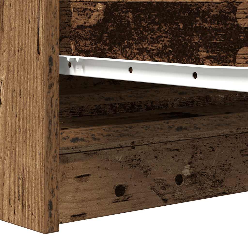 vidaXL Komoda Stare drewno 100x35x76 cm Drewno klejone