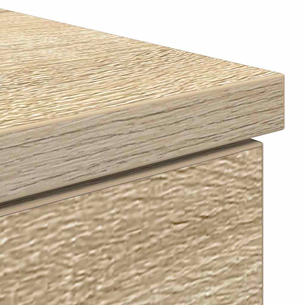 vidaXL Biurko dąb sonoma 140 x 49 x 76 cm Materiał drewnopochodny