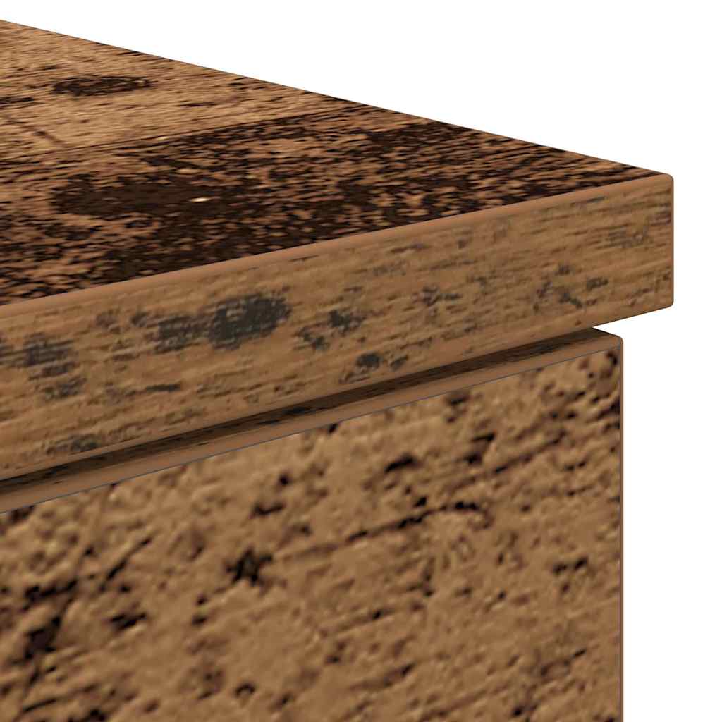 vidaXL Biurko Stare drewno 140 x 49 x 76 cm Materiał drewnopochodny
