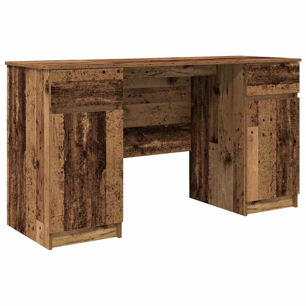 vidaXL Biurko Stare drewno 140 x 49 x 76 cm Materiał drewnopochodny