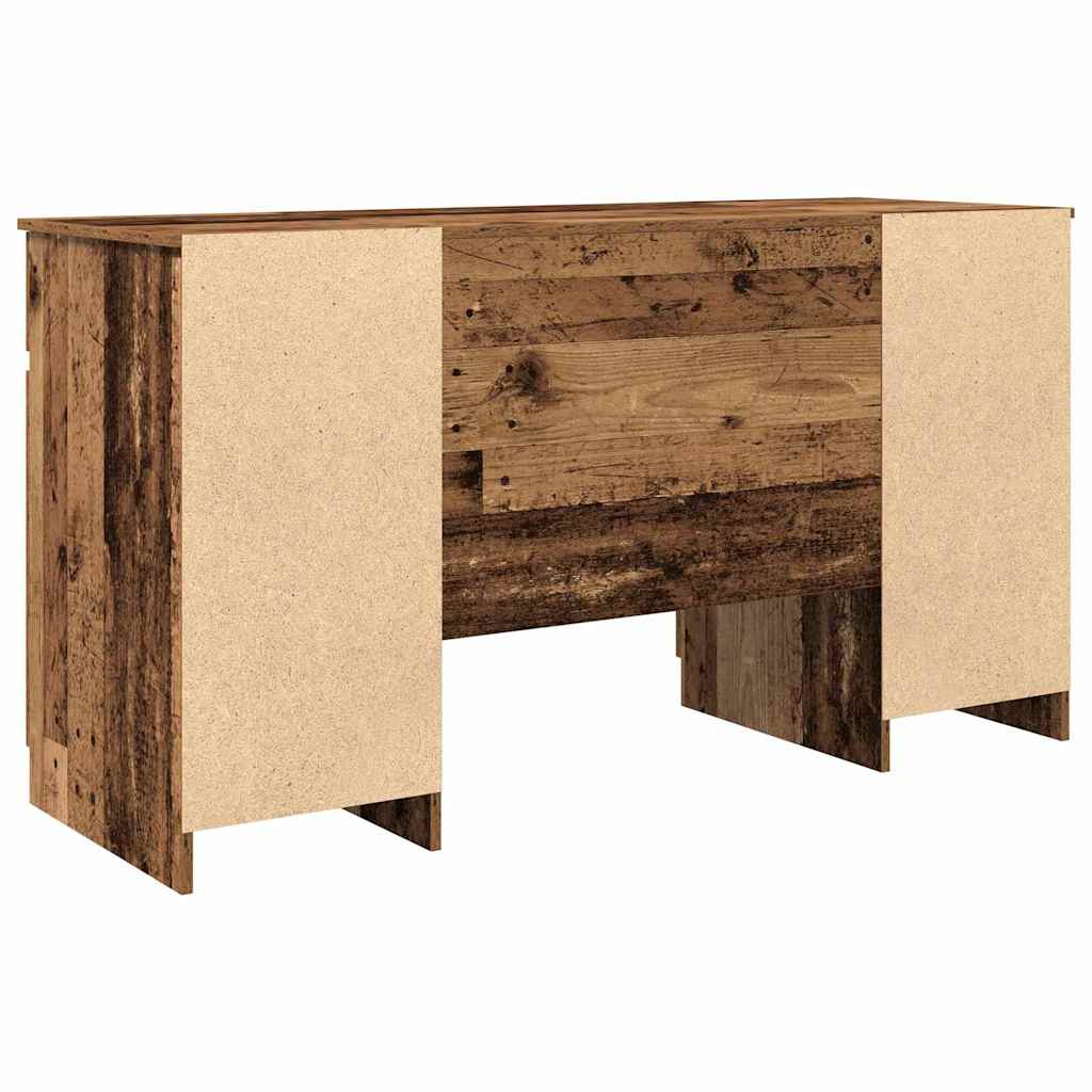 vidaXL Biurko Stare drewno 140 x 49 x 76 cm Materiał drewnopochodny