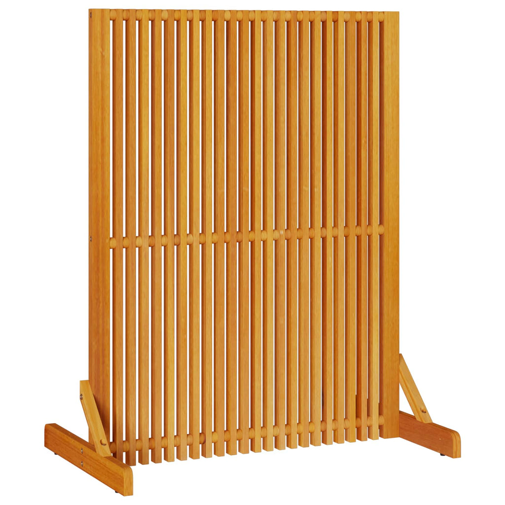 vidaXL Ekran prywatności Brązowy 79,5 x 50 x 110 cm Lite Drewno Akacji