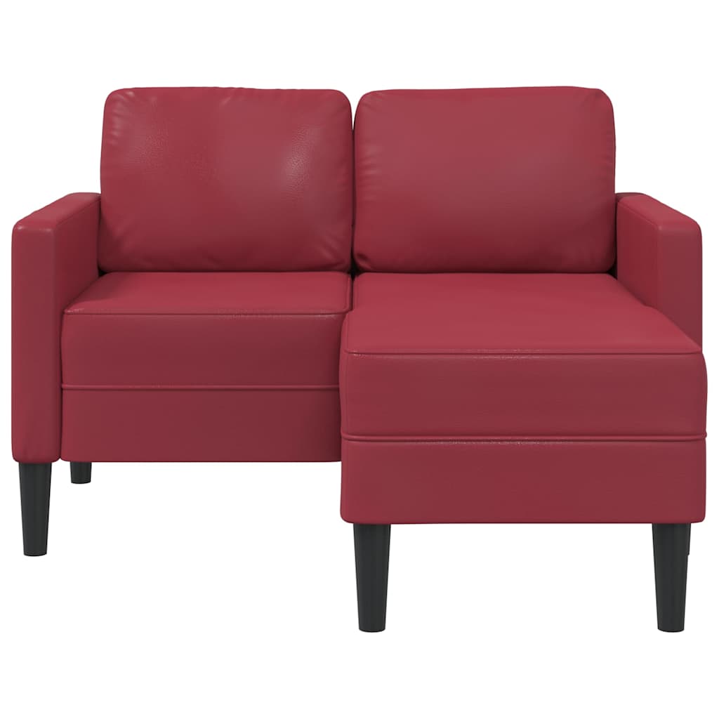 vidaXL Sofa 2-osobowa z szezlongiem w kształcie litery L
