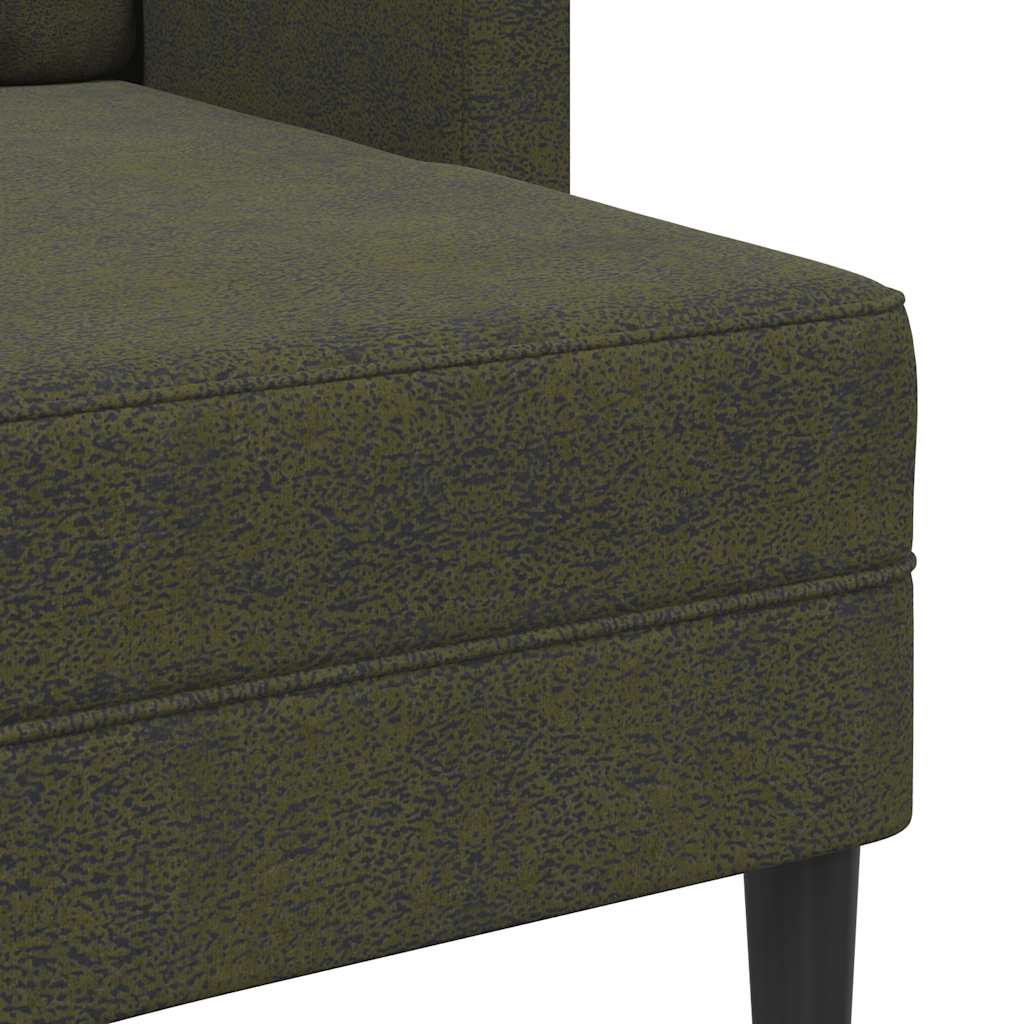 vidaXL Sofa 2-osobowa z szezlongiem w kształcie litery L