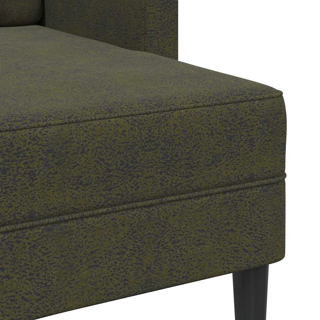 vidaXL Sofa 2-osobowa z szezlongiem w kształcie litery L