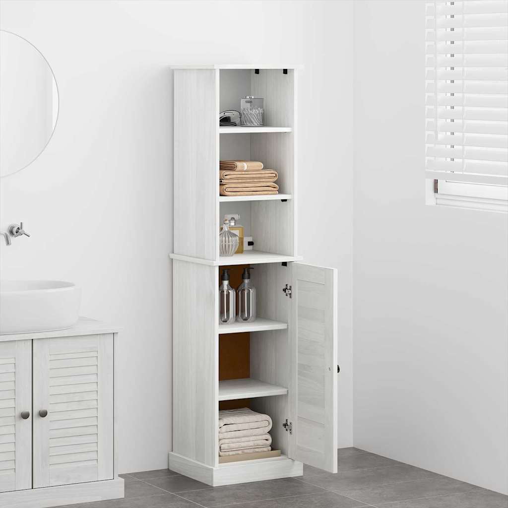 vidaXL Zestaw mebli łazienkowych VIGO 2 pcs Biały i Biały Antyk