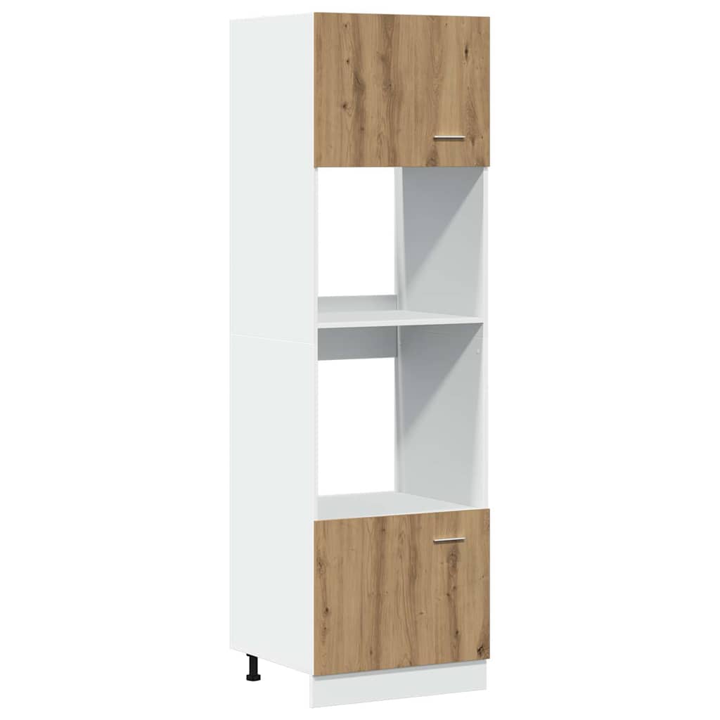 vidaXL Zestaw 7 szafek kuchennych, Lyon, dąb artisan