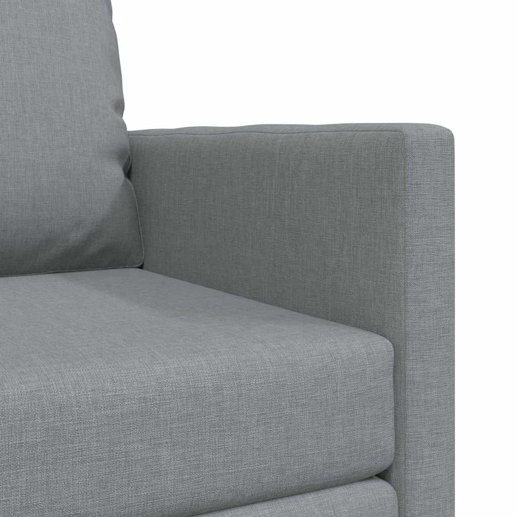 vidaXL Sofa Bed 60cm Jasnoszary tkanina