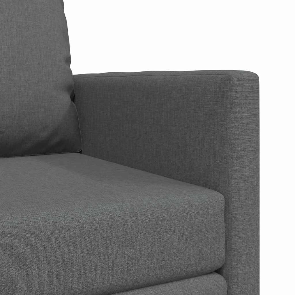 vidaXL Sofa Bed 60cm Ciemnoszary tkanina