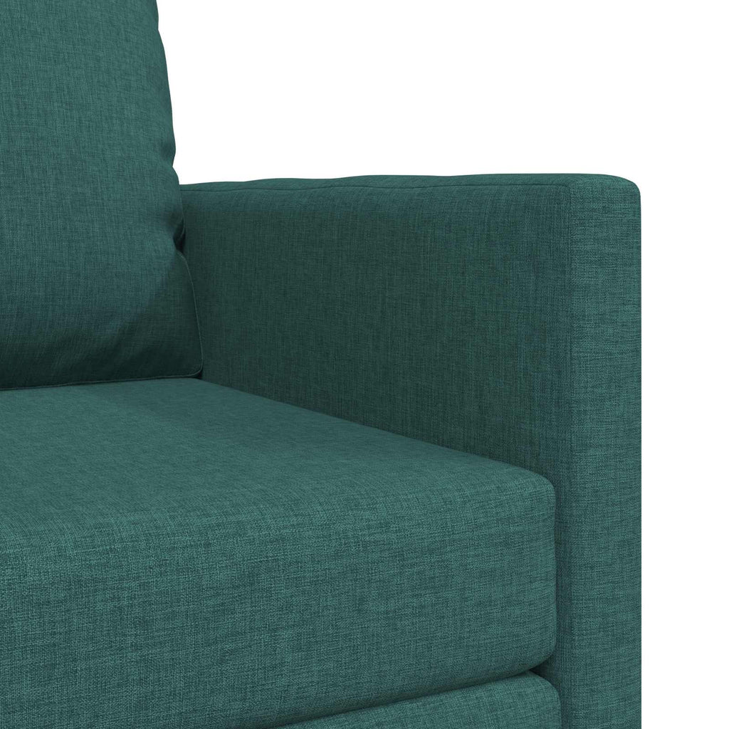 vidaXL Sofa Bed Ciemna zieleń 74 x 77 x 81 cm tkanina
