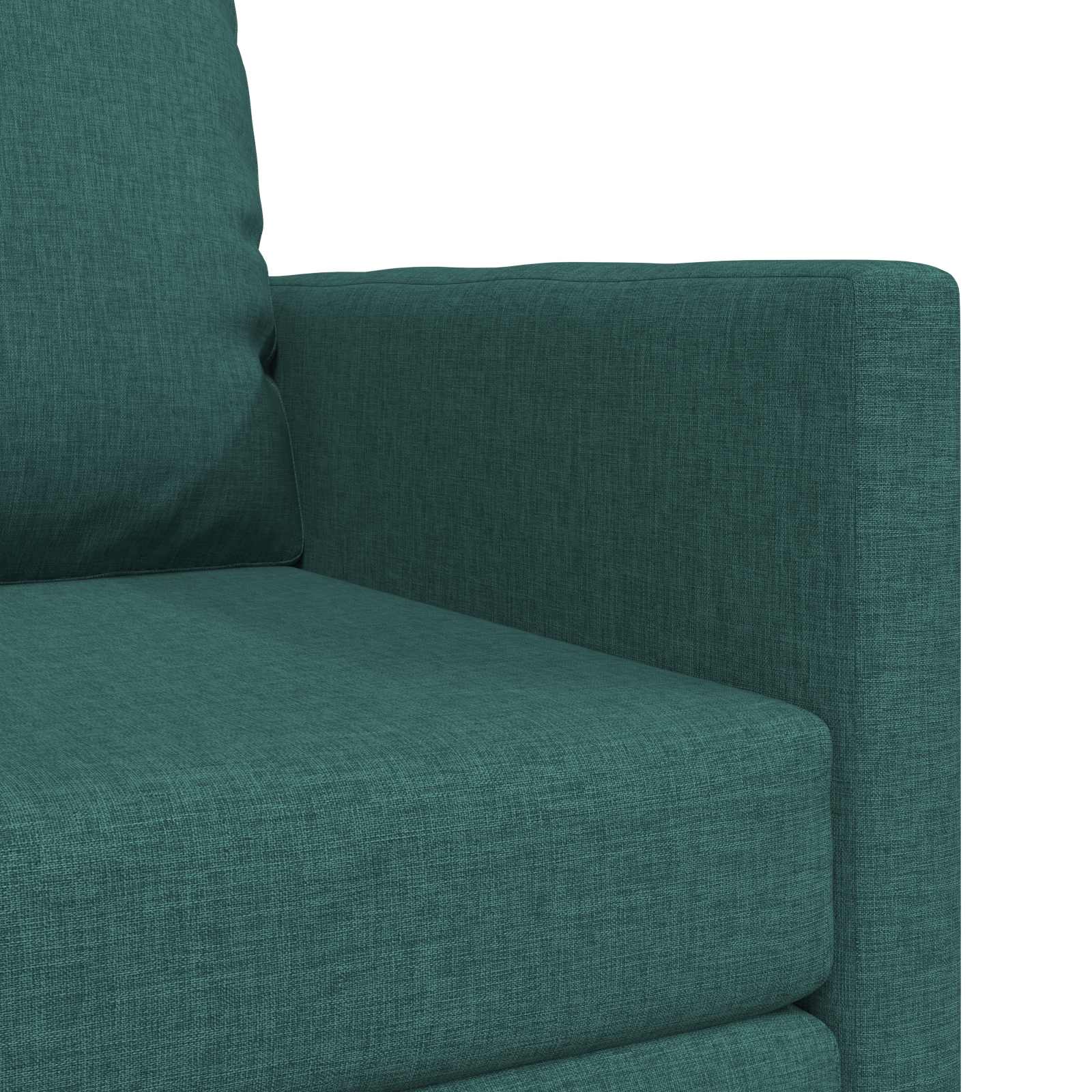 vidaXL Sofa Bed Ciemna zieleń 74 x 77 x 81 cm tkanina