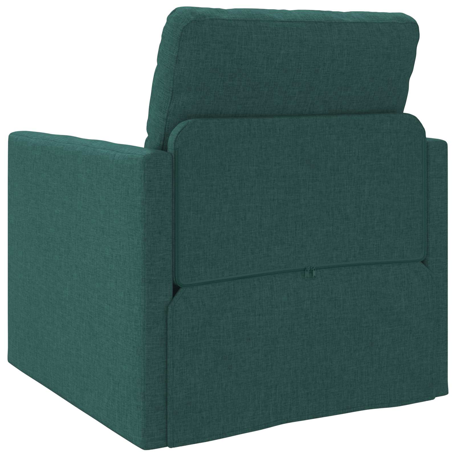 vidaXL Sofa Bed Ciemna zieleń 74 x 77 x 81 cm tkanina