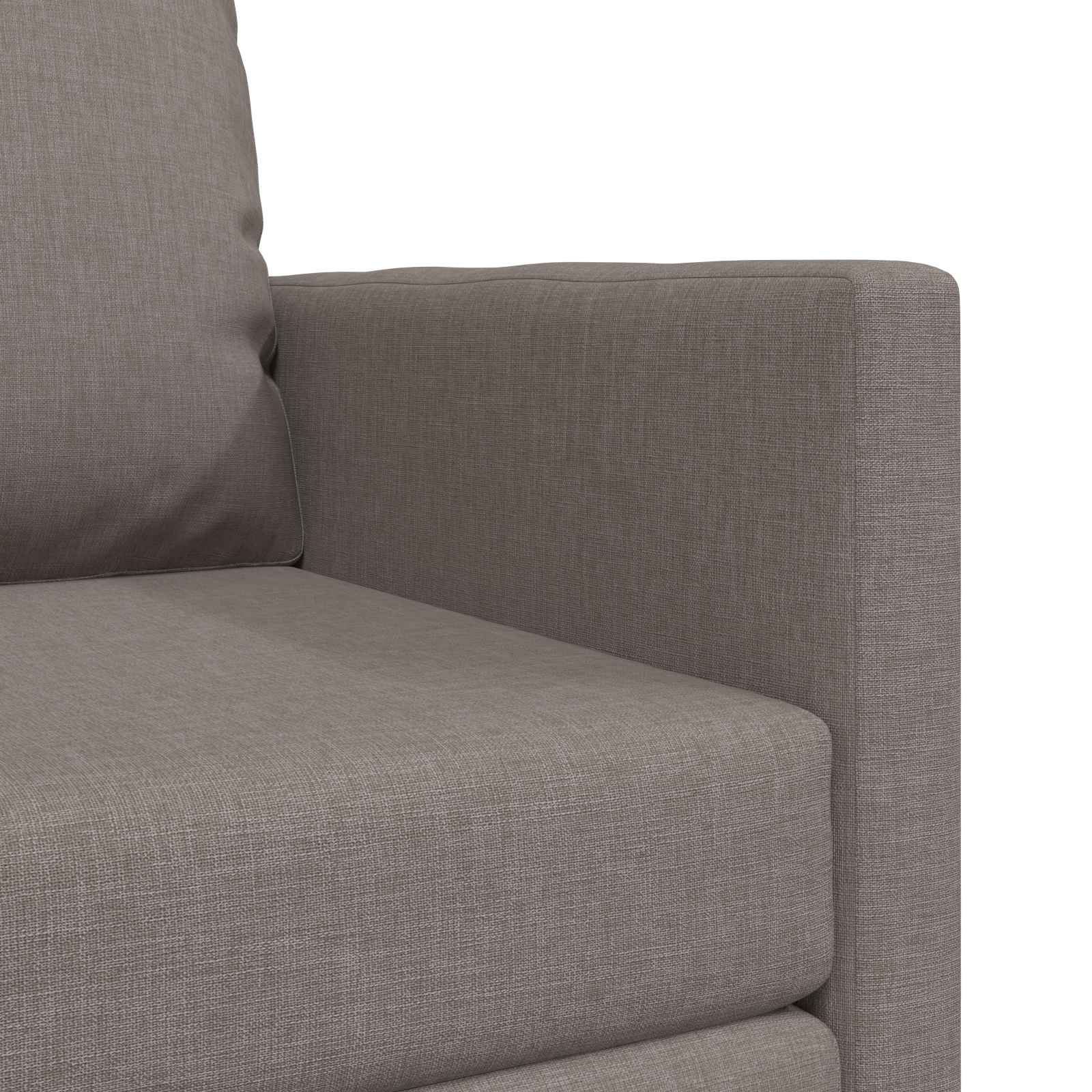 vidaXL Sofa Bed Ciemnoszary 74 x 77 x 81 cm tkanina