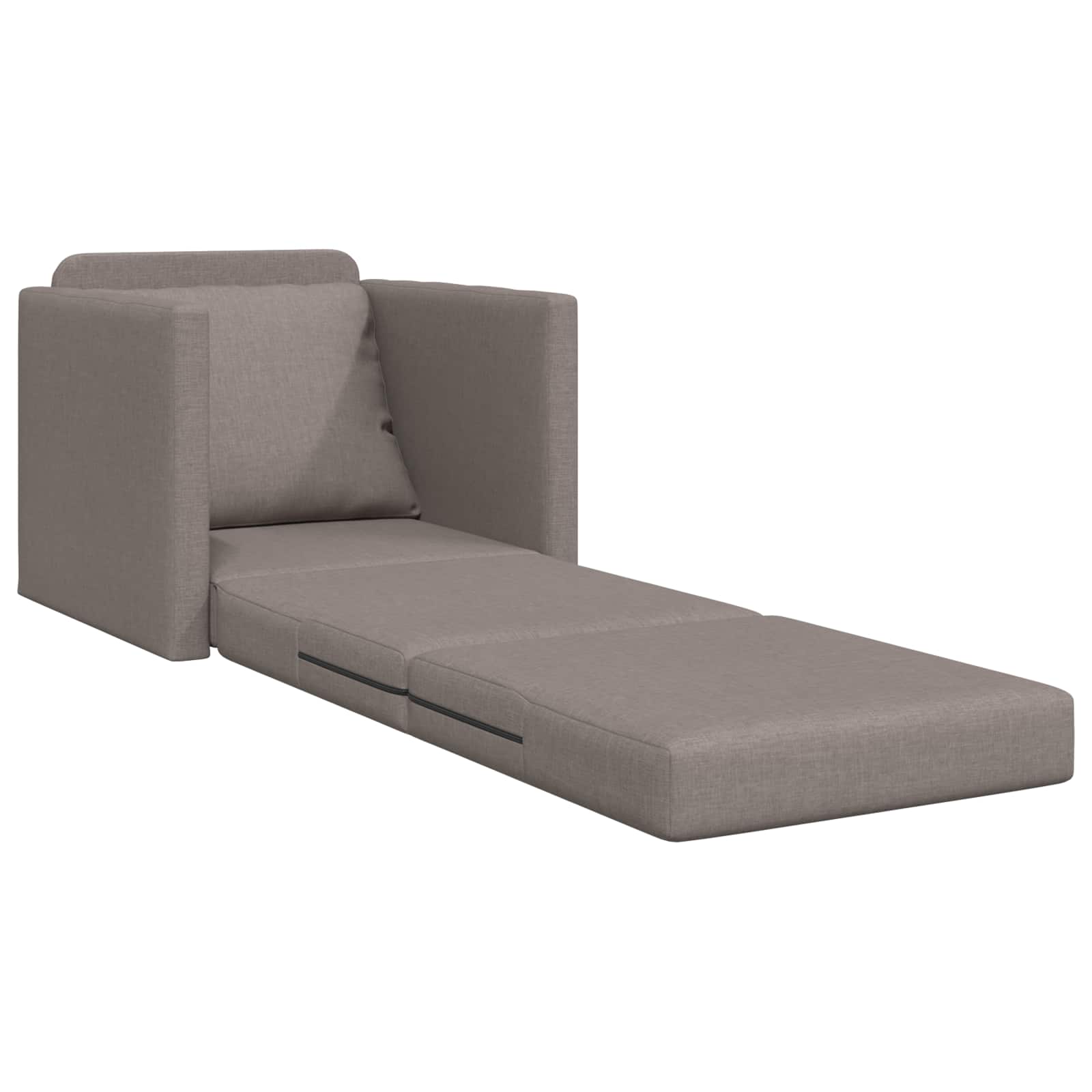 vidaXL Sofa Bed Ciemnoszary 74 x 77 x 81 cm tkanina