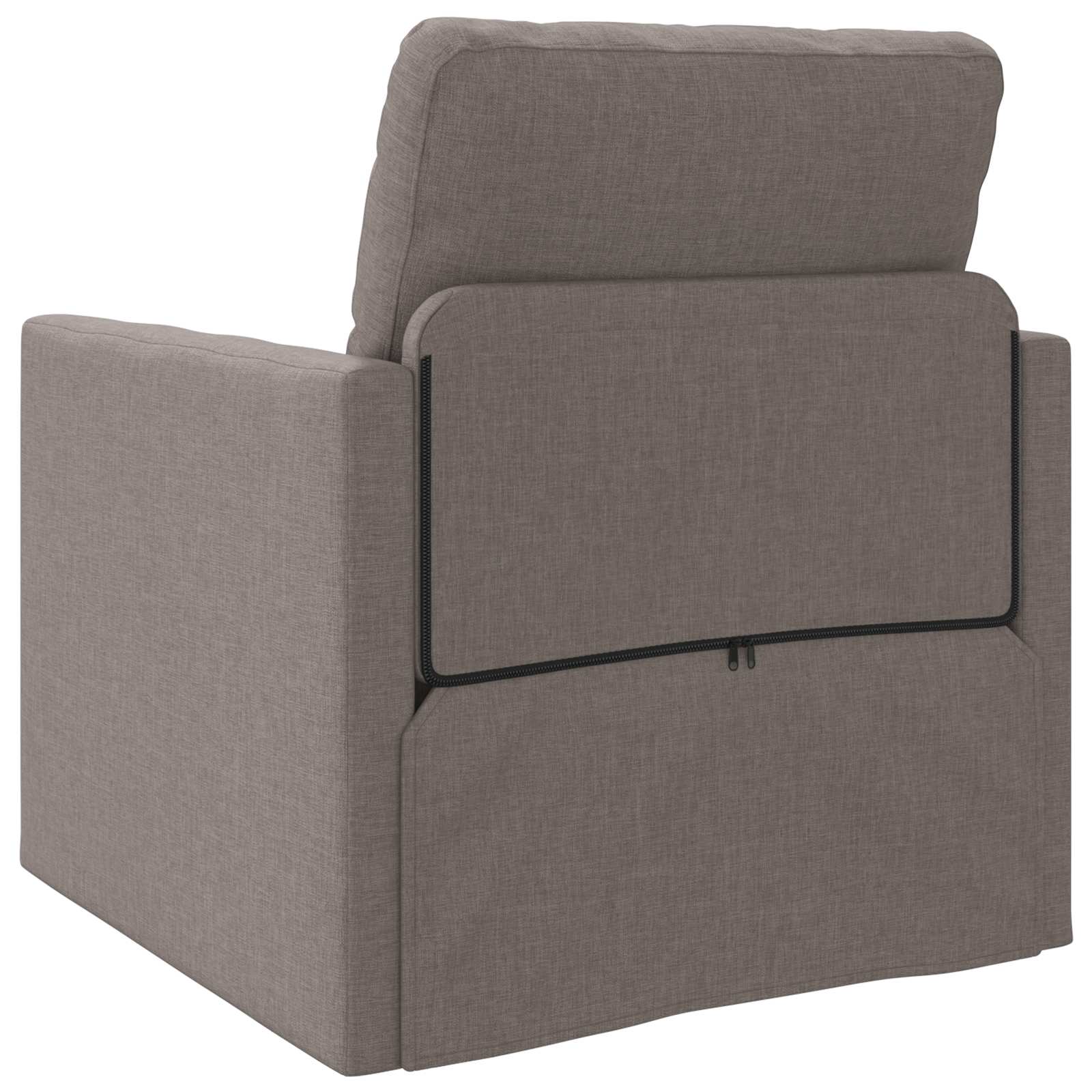 vidaXL Sofa Bed Ciemnoszary 74 x 77 x 81 cm tkanina